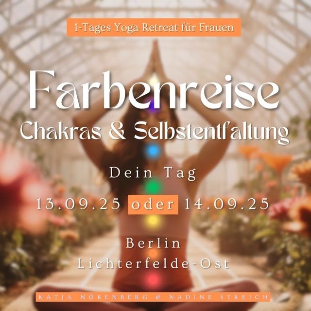 Event image for Frauen Yoga Retreat "Farbenreise – Chakras & Selbstentfaltung"